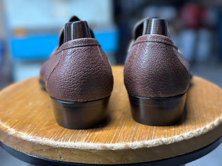 WESLEY FIDDLEBACK | CARAMEL TWISTED PENNY LOAFERS