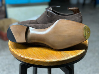 BROWN FIDDLEBACK | SUEDE OXFORD LACEUPS