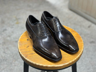 WINSTON FIDDLEBACK | COFFEE LEATHER LACEUPS