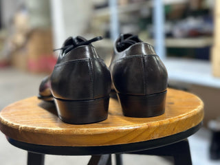 WINSTON FIDDLEBACK | COFFEE LEATHER LACEUPS