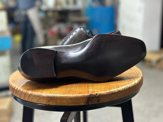 WINSTON FIDDLEBACK | COFFEE LEATHER LACEUPS