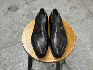 MAXIMUS - COFFE BROWN SPLIT TOE SINGLE MONK