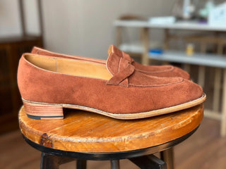 ORSON FIDDLEBACK | POLO BROWN SUEDE LOAFERS
