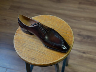 GARRETT FIDDLEBACK | DARK BROWN PATINA DERBY