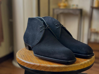 SHADOWWALK FIDDLEBACK | BLACK CHUKKA BOOTS