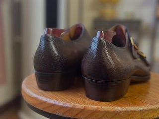 TRISTEN FIDDLEBACK | COFFEE BROWN DOUBLE MONK