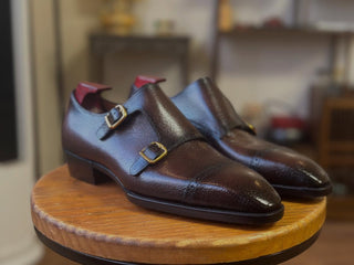 TRISTEN FIDDLEBACK | COFFEE BROWN DOUBLE MONK