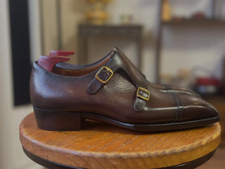 TRISTEN FIDDLEBACK | COFFEE BROWN DOUBLE MONK