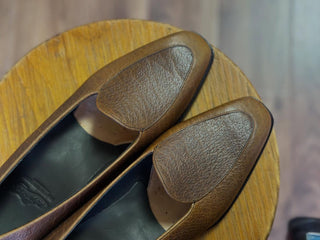 DUNCAN FIDDLEBACK | TAN LEATEHR BISON LOAFERS