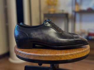 DORIAN FIDDLEBACK | BLACK GREY WHOLECUT LACEUPS