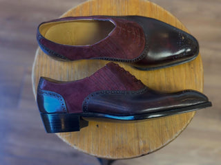 DEXTER FIDDLEBACK | RED BROWN LEATHER OXFORD