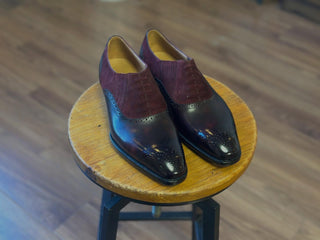 DEXTER FIDDLEBACK | RED BROWN LEATHER OXFORD