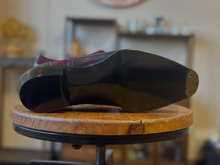 DEXTER FIDDLEBACK | RED BROWN LEATHER OXFORD