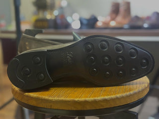 DAMON - BROWN LEATHER BUTTERFLY LOAFERS