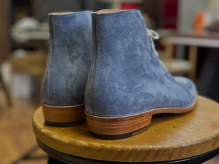 DALE - SKYBLUE WHOLECUT DERBY BOOTS