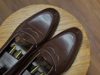 SIENNA FIDDLEBACK | DARK BROWN PENNY LOAFERS