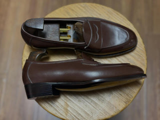 SIENNA FIDDLEBACK | DARK BROWN PENNY LOAFERS