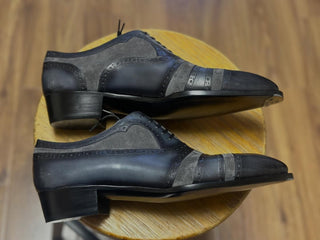 ORSO - GREY PATINA & GREY SUEDE LACEUPS