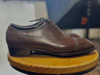 LAKE - DARK BROWN BALMORAL OXFORDS