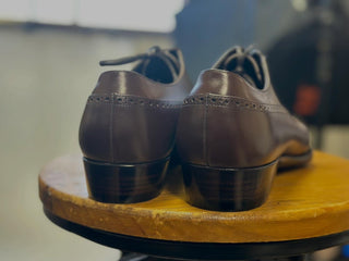 LAKE - DARK BROWN BALMORAL OXFORDS