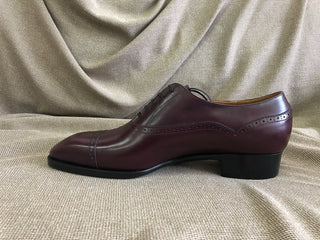 BRAD FIDDLEBACK | PURPLE LEATHER LACEUPS